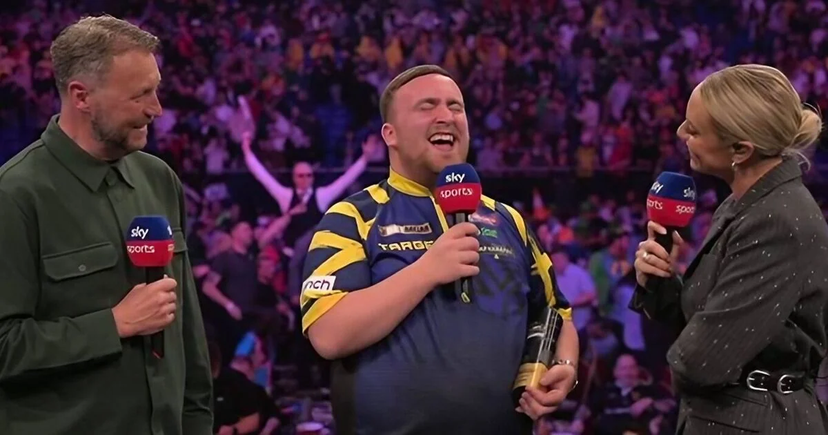 Luke Littler Receives Mild Reprimand from Wayne Mardle After Premier League Win