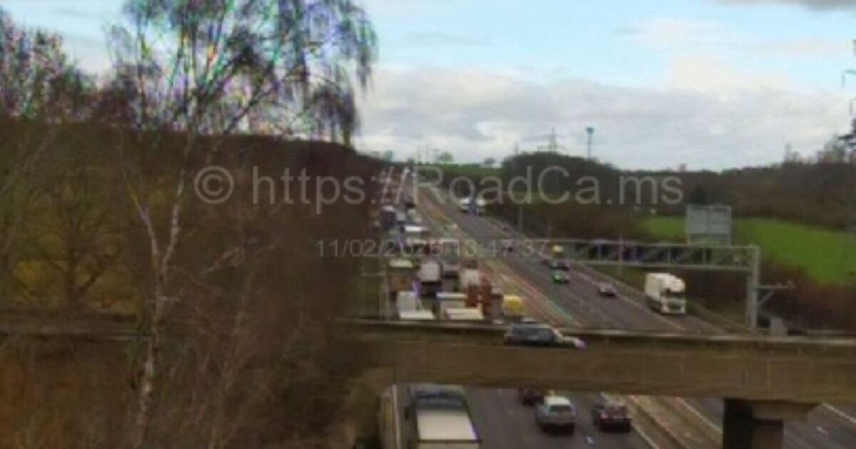 M1 Northbound Delays After Collision Near Bedford and Milton Keynes