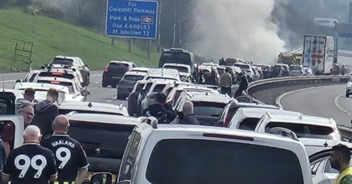 Major Fire Near Wembley Causes Traffic Chaos Ahead of Arsenal vs Man City Match