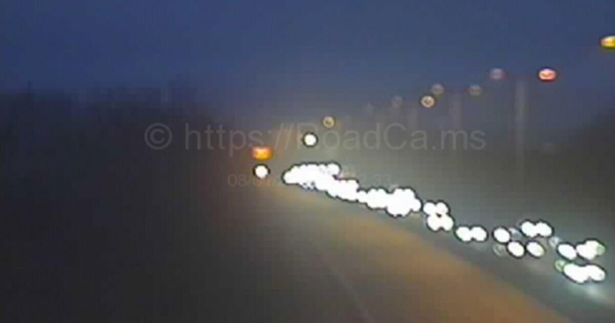 M1 Closed After Cattle Trailer Overturns Near East Midlands Airport