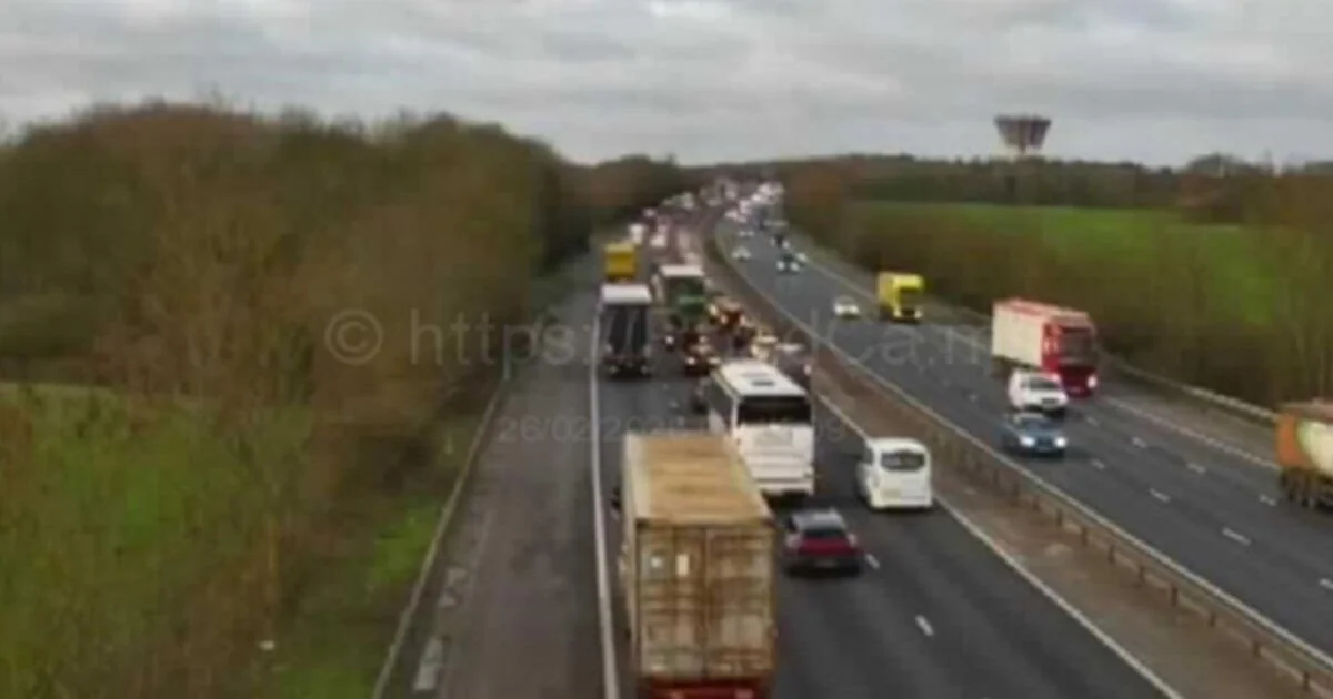 M11 Closed Near Stansted Airport Causes Major Rush Hour Delays