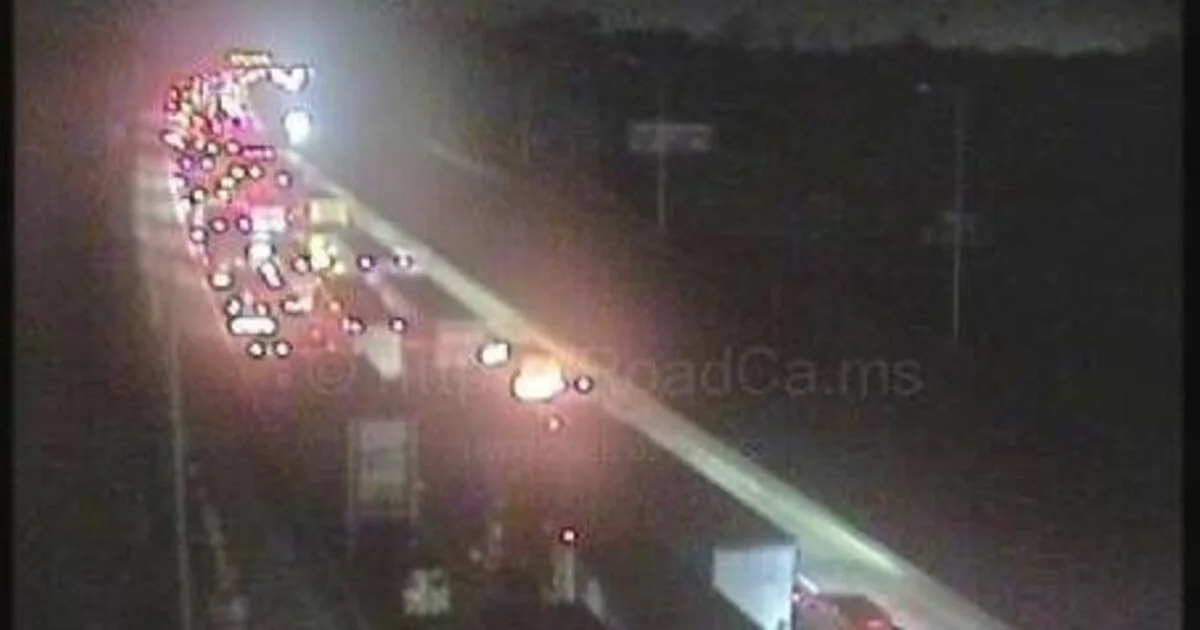 M25 Collision Involving Lorry Causes Major Morning Commute Delays