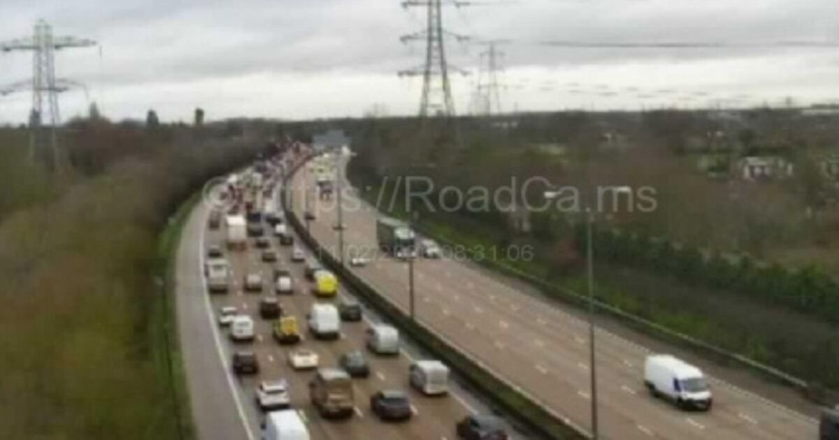 M25 Traffic Disruptions: Multiple Crashes Cause Two-Hour Delays Near Heathrow