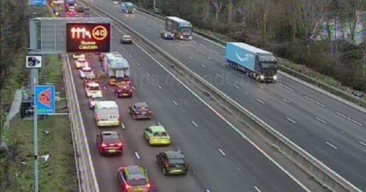 M4 Closed Both Ways for Emergency Repairs Following Pylon Damage