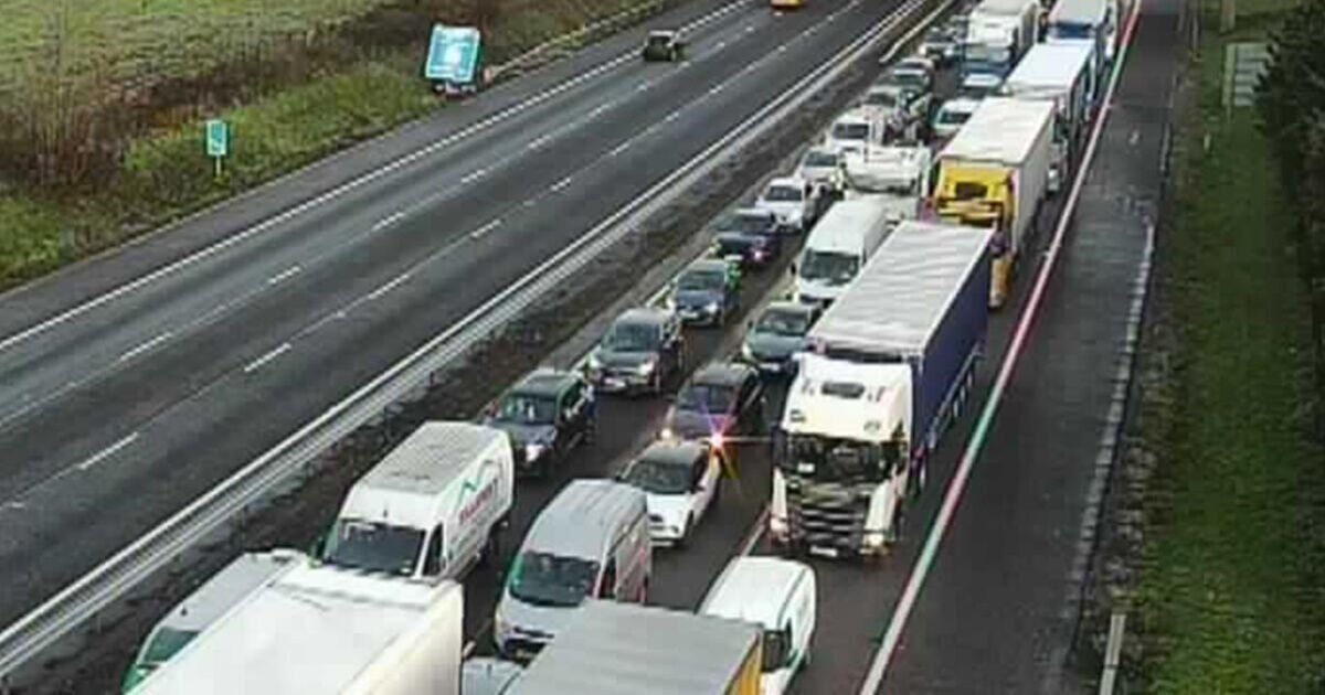 M40 Rush Hour Chaos: 5.5-Mile Tailback Following Crash Near Junctions 11 and 9