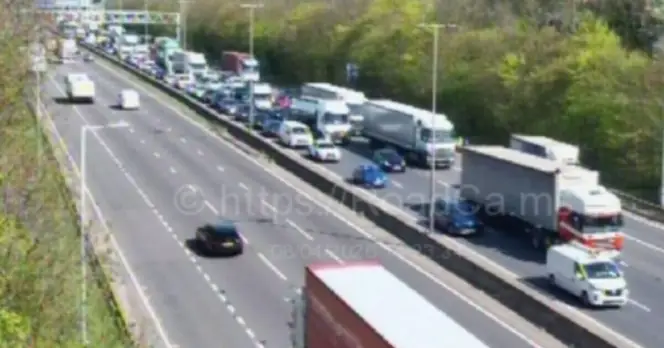 Major Crash Near Spaghetti Junction Causes Severe M6 Delays and Tailbacks