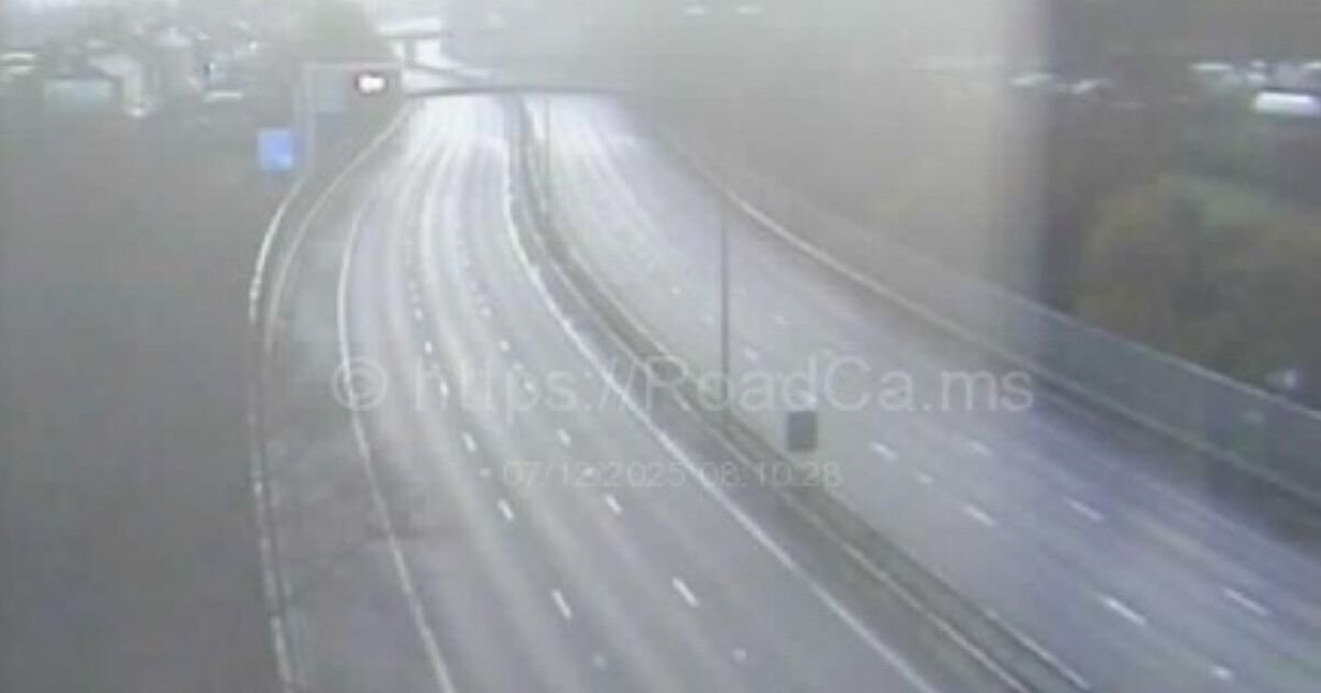 M621 Closed in Both Directions Due to Police Incident This Morning