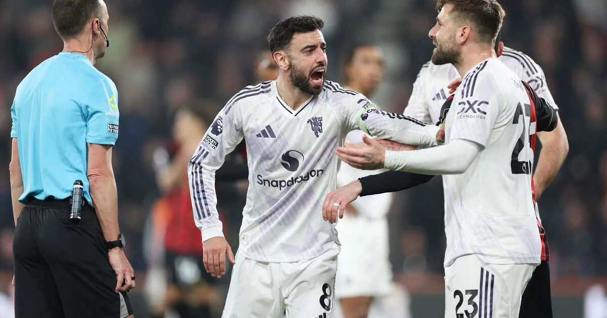 Manchester United Files Complaint Over Controversial VAR Decision Against Bournemouth