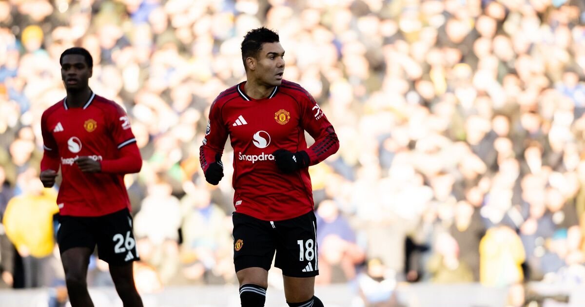 Manchester United Struggles Against Leeds: Casemiro Among Low Ratings