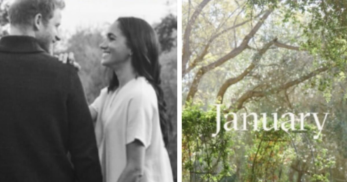Meghan Markle Shares Photo with Prince Harry, Sets January Intentions