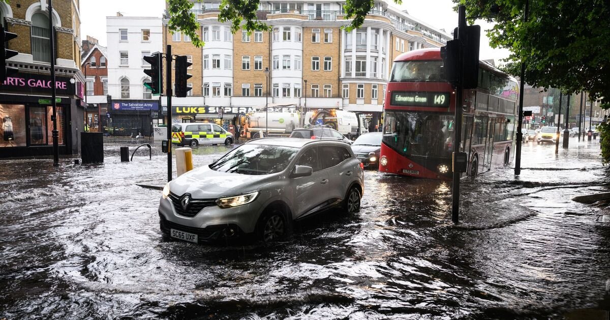 Met Office Issues 31-Hour Flood Warning for 23 UK Areas Amid Heavy Rainfall