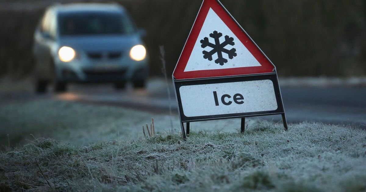 Met Office Issues 14-Hour Yellow Ice Warning for Six UK Regions