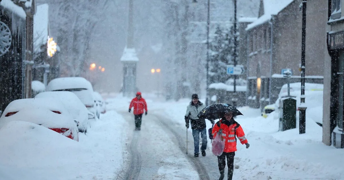 Met Office Forecasts Snow Across Multiple UK Regions Today