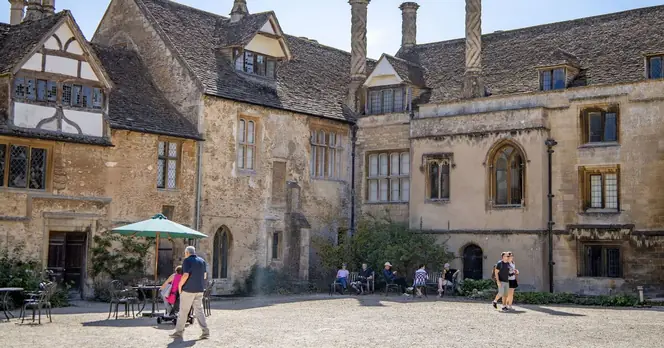 Lacock Village Celebrated for Its Role in Harry Potter and Downton Abbey