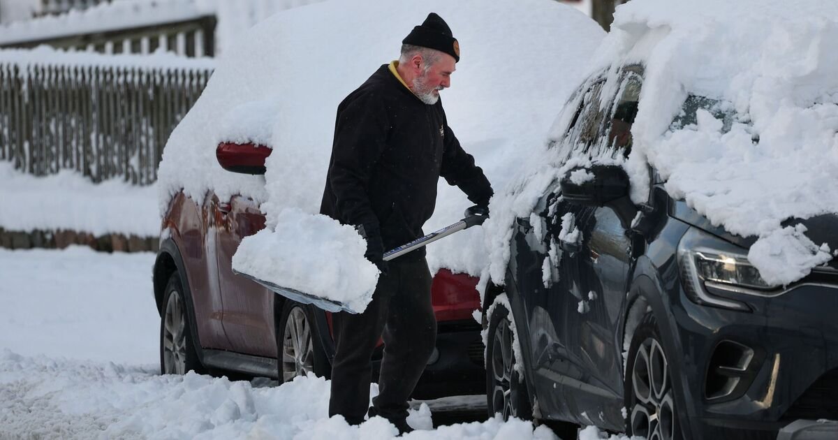Major Snowstorm Forecasted Across the UK from Scotland to Cornwall