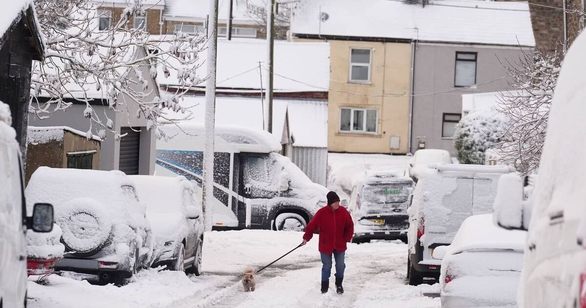 New Year's Eve Snow and Ice Warnings Issued as Beast from the East Strikes
