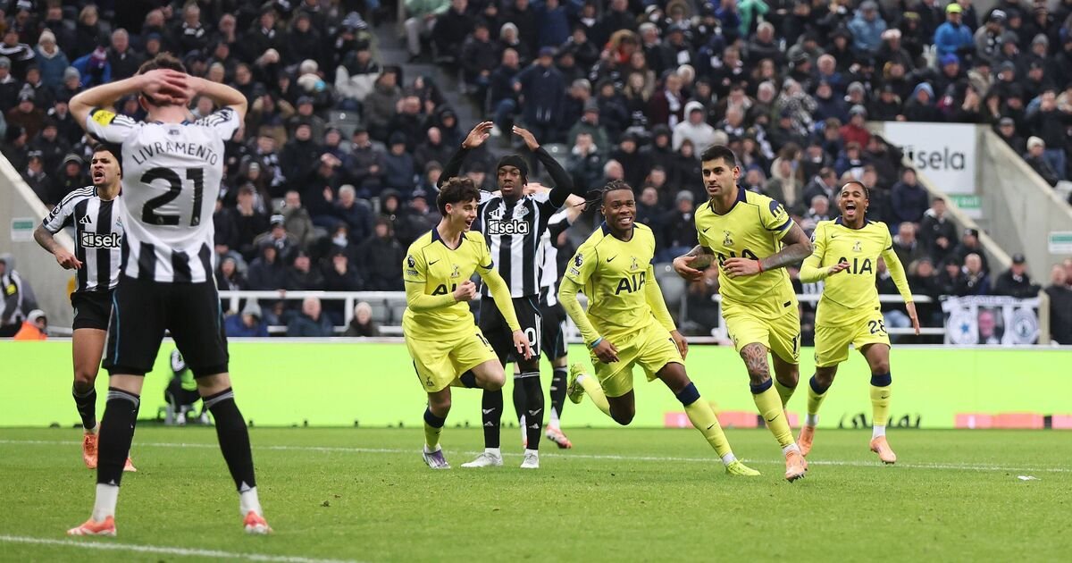 Newcastle United Concedes Late Equaliser to Tottenham at St. James' Park