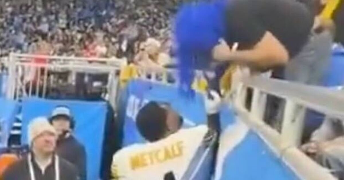 DK Metcalf Involved in Altercation with Fan During NFL Game