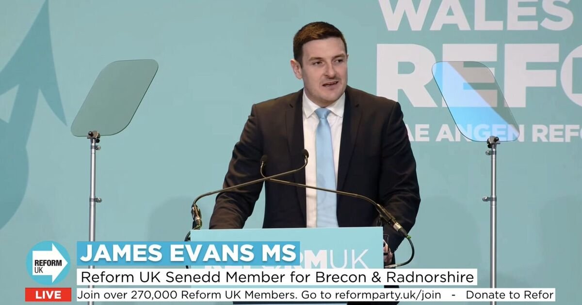 Former Tory MP James Davies Joins Reform Party, Says Nigel Farage