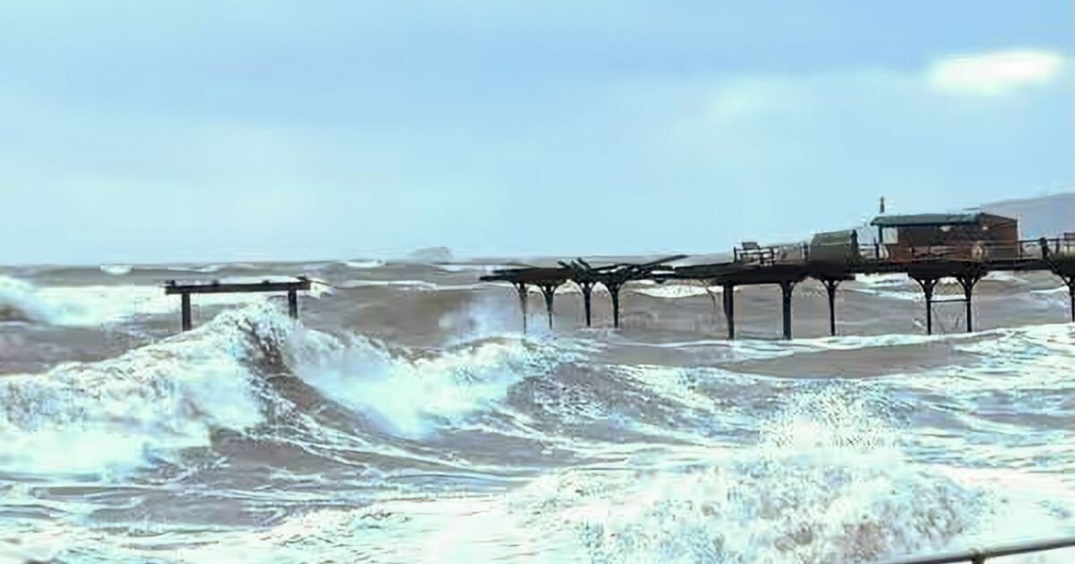 Severe Damage to Historic Teignmouth Pier as Storm Ingrid Strikes
