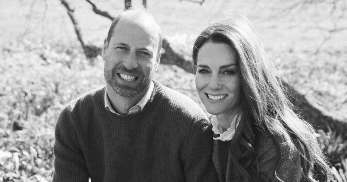 Prince William and Princess Kate Share Unseen Photo for Valentine's Day