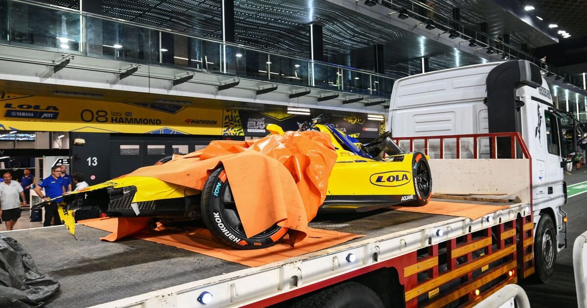 Izzy Hammond Survives Distressing Crash During Formula E Race