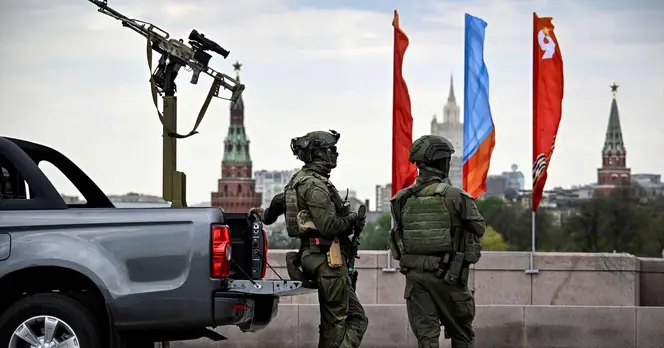 Moscow Heightens Security Ahead of Victory Day Parade Amid Ukrainian Drone Attacks