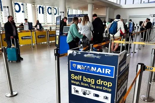 Ryanair Adjusts Check-in Deadline to 60 Minutes Before Flights from November