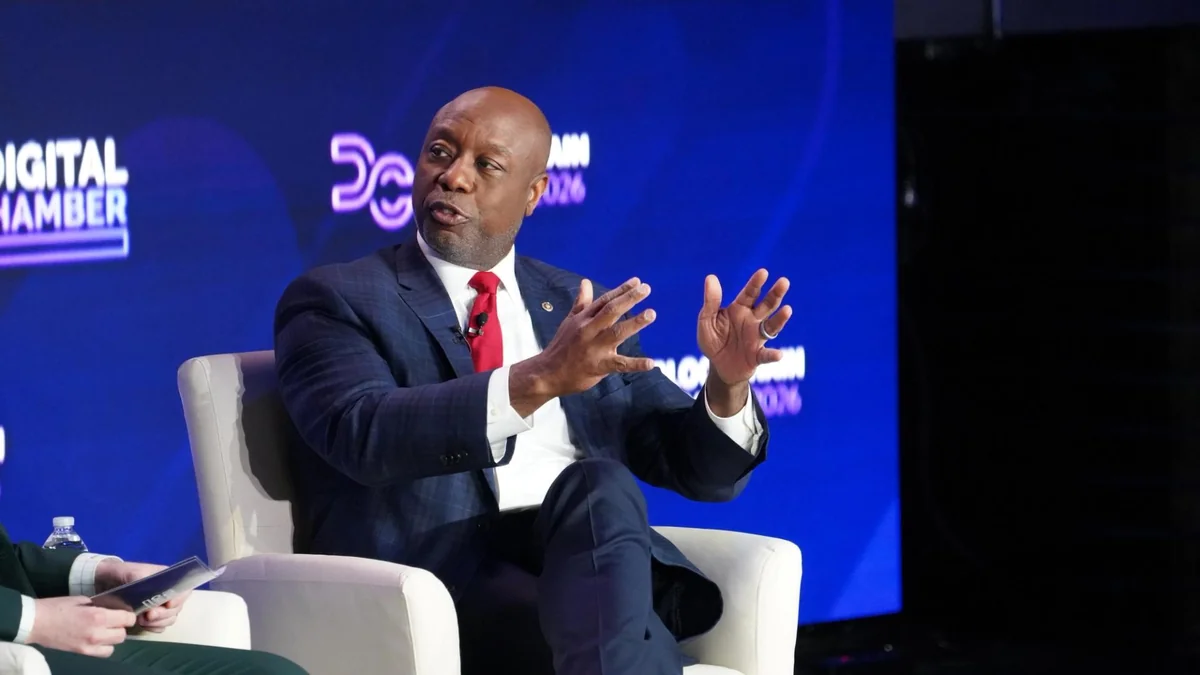 Senator Tim Scott Reports Progress in Market Structure Negotiations