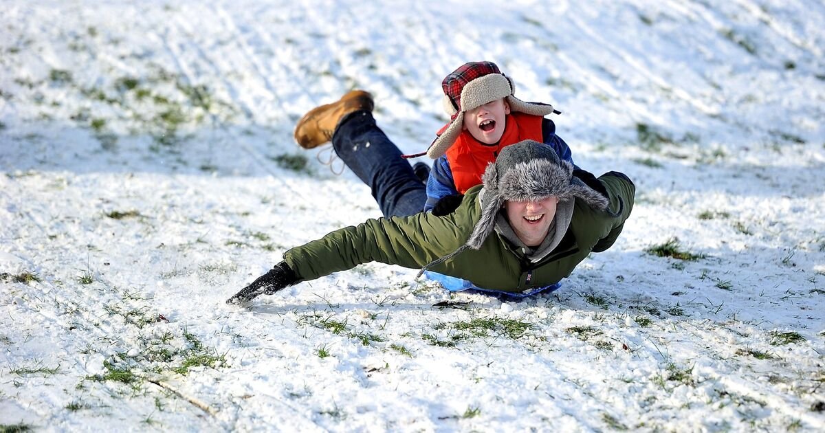 Snowfall Expected Across Nine UK Regions on Christmas Day