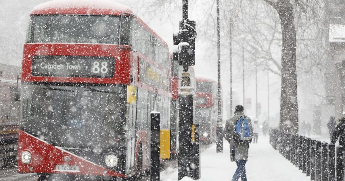Blizzard Conditions Forecasted for London, Up to 79cm Snow Expected