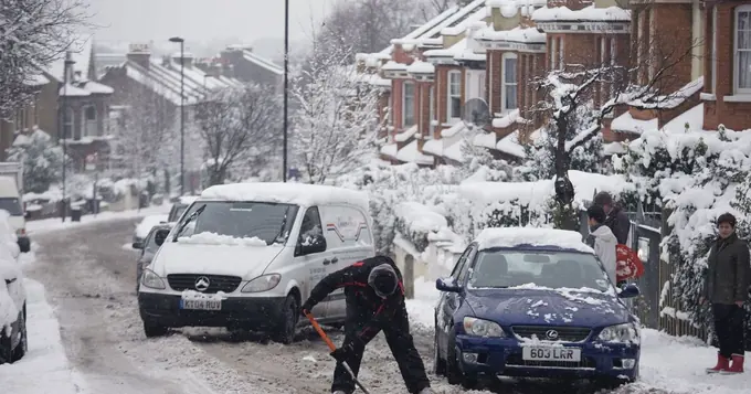 Severe Snowfall Expected in 14 UK Cities, Including London
