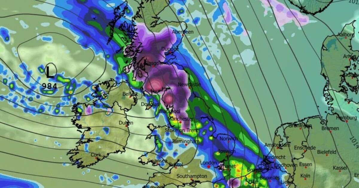 Major 631-Mile Snowstorm Set to Impact 35 UK Counties Soon