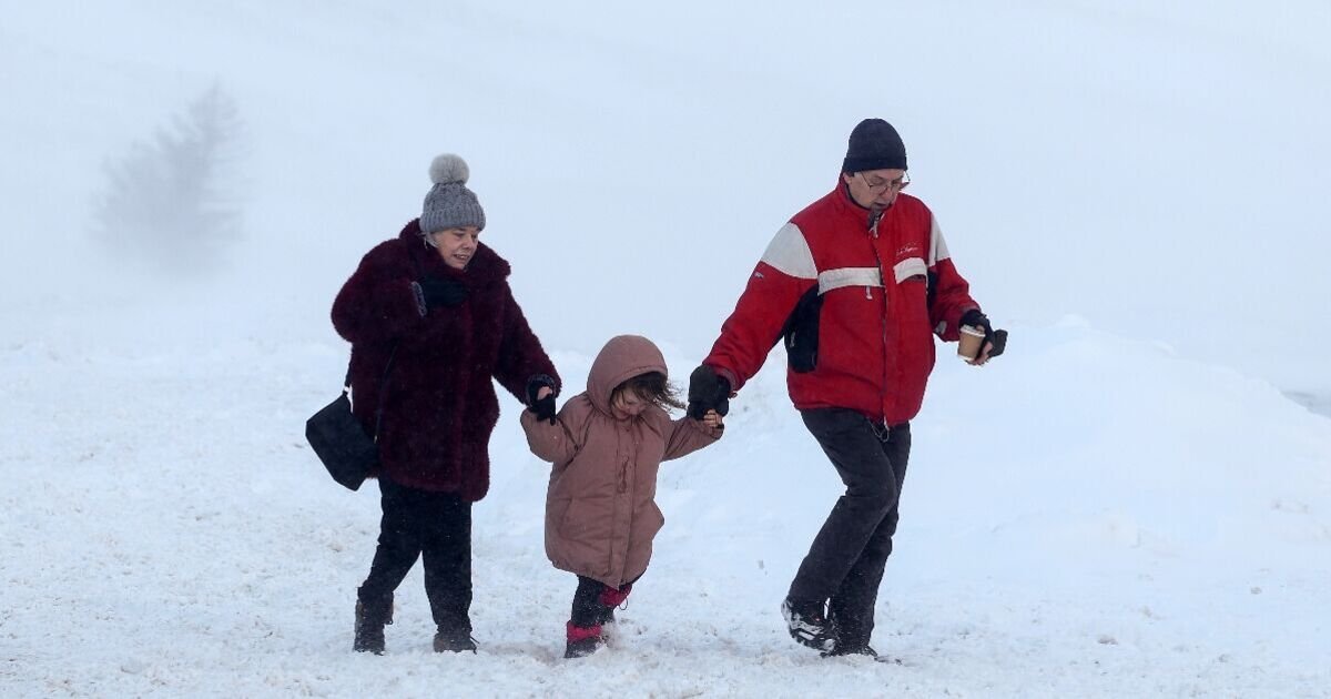 New Year's Day Snowstorm Forecast to Hit Bristol and Birmingham