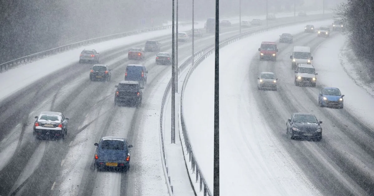 Significant Snowfall Expected Across Western UK Over 21 Hours