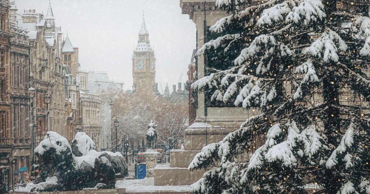 Snow Forecast Suggests Possible White Christmas for London and 10 Other Cities