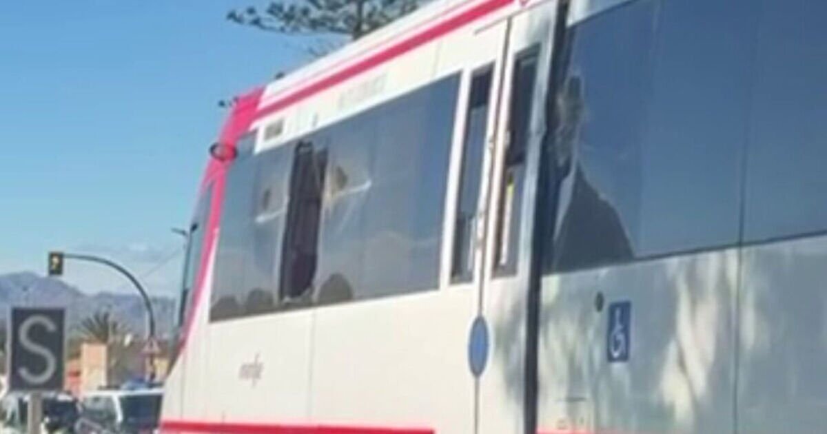 Train Collides with Crane in Alumbres, Near Murcia, Prompting Safety Concerns