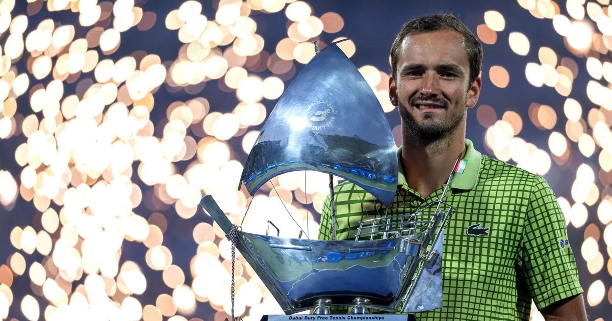 Daniil Medvedev Updates Fans from Dubai Amid Missile Strikes and Title Win