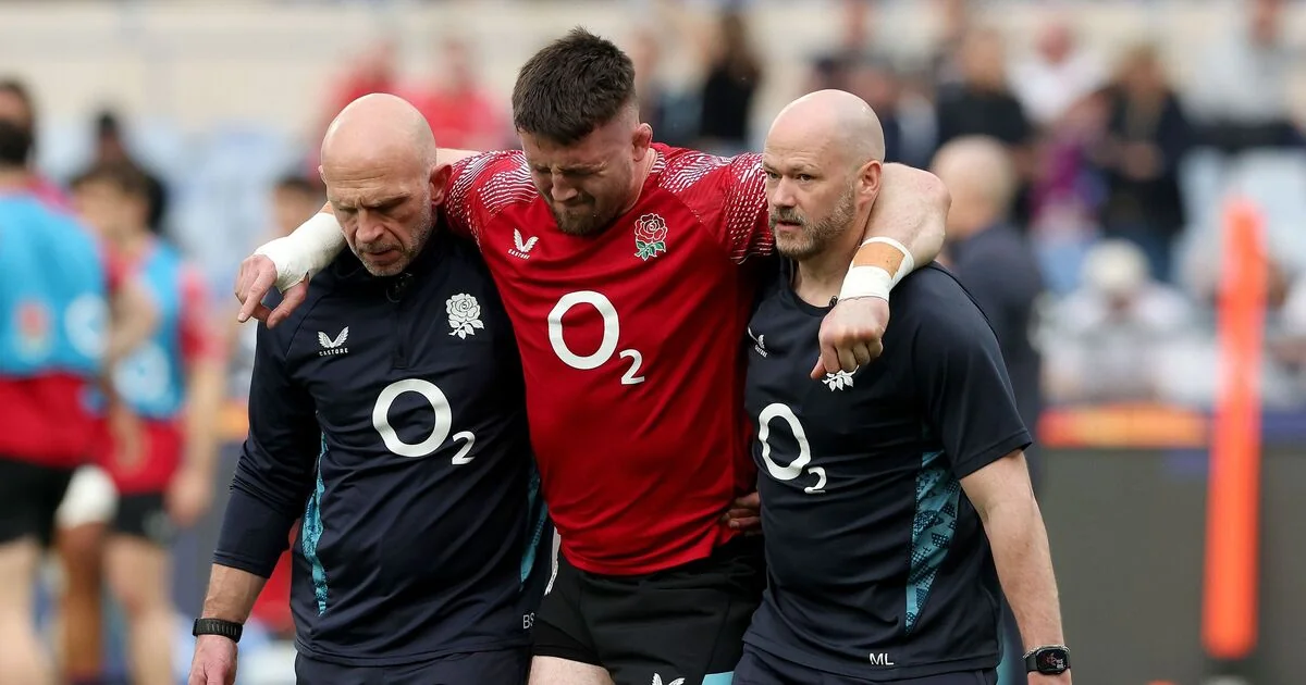 Tom Curry Injured in Training Ahead of Six Nations Match Against Italy