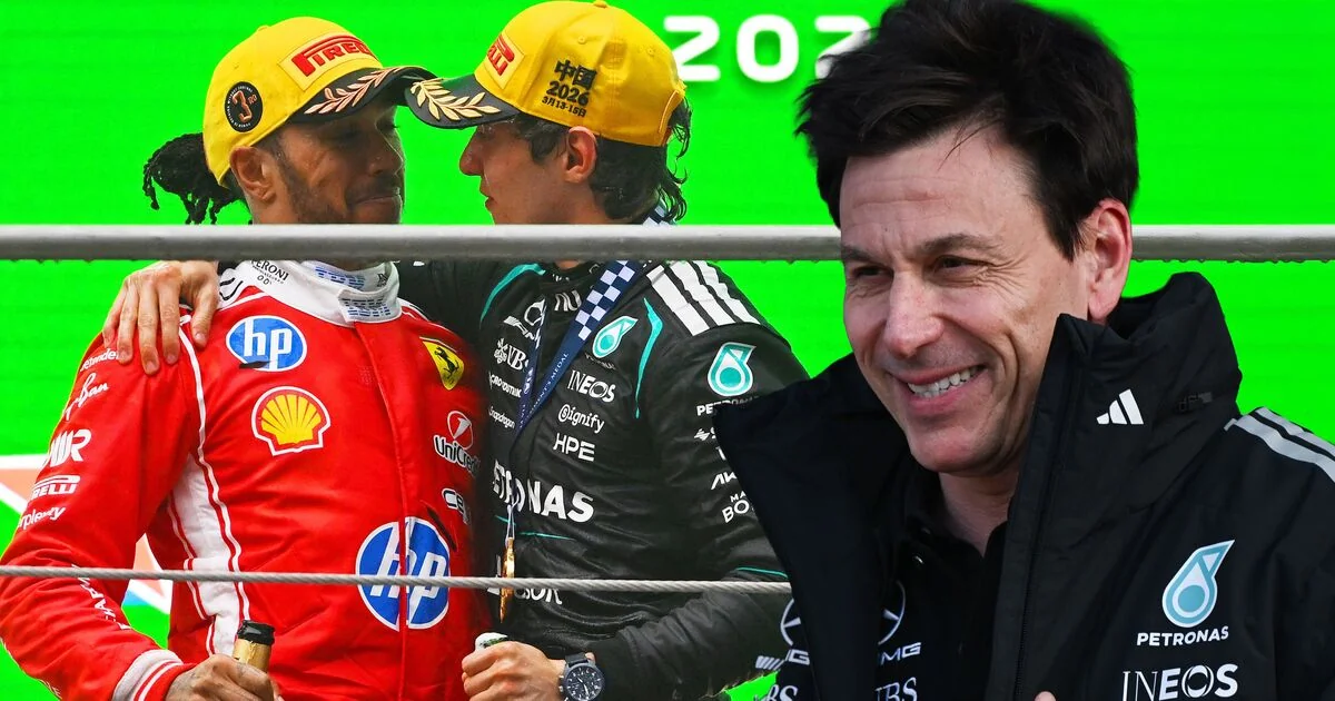 Wolff Celebrates Hamilton's Podium Finish at Chinese Grand Prix