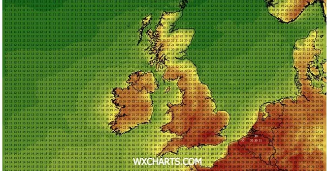 UK Heatwave Forecast: 26 Areas Set to Experience 28C to 31C Temperatures