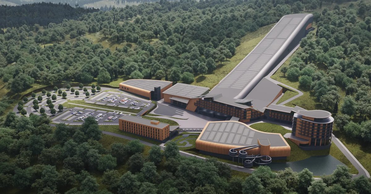 UK to Build £300m Longest Ski Slope at Former Llanwern Steelworks