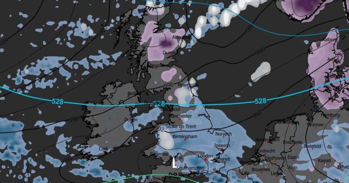 UK Snow Forecast Predicts Blizzards Reaching London with -6C Temperatures