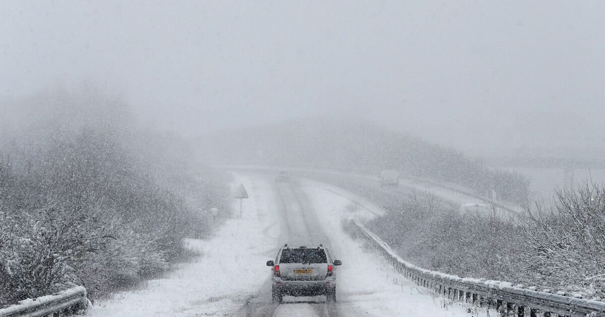 UK Weather Forecast Predicts Snow and Blizzards Across 20 Counties