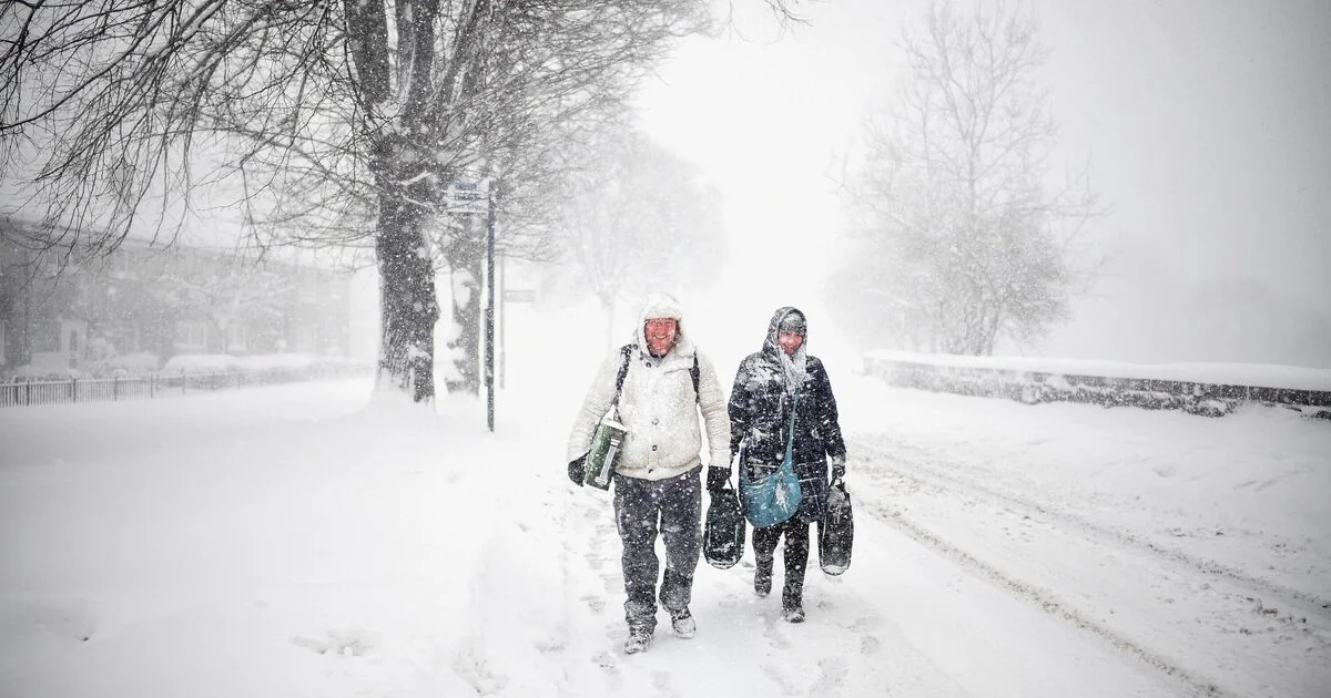UK Forecast Predicts 72-Hour Blizzard with Up to 5 Inches of Snow