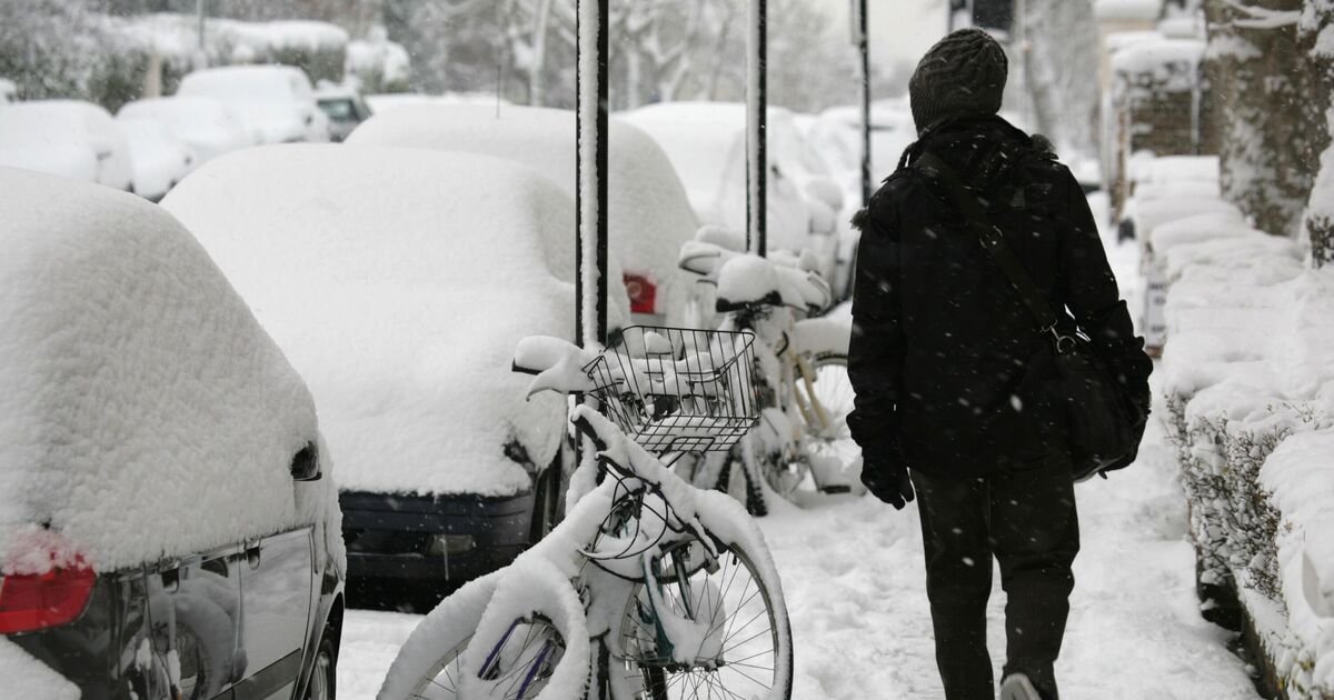 UK Prepares for Severe Cold Snap with -12C Temperatures and Widespread Snowfall