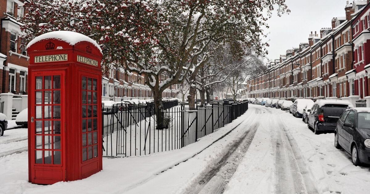 UK Forecasts Major -12C Blizzard as Snow Set to Blanket the Nation