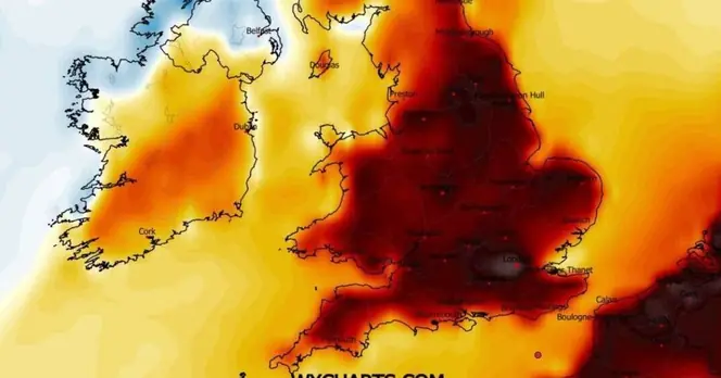 UK Weather Forecast Predicts 27C Heatwave in 20 Counties Next Week