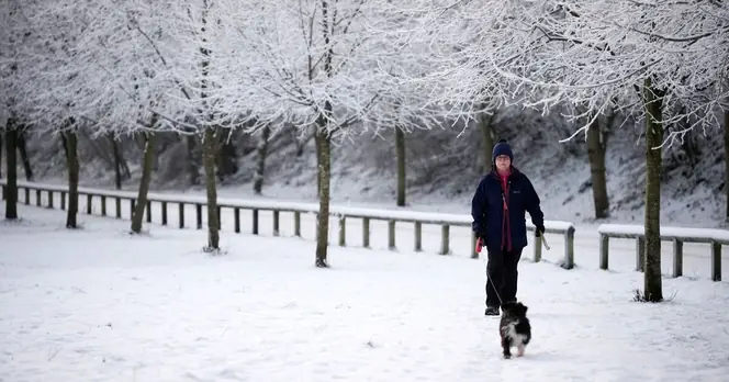 UK Faces 66-Hour Snowfall with 20 Counties Expected to Be Affected
