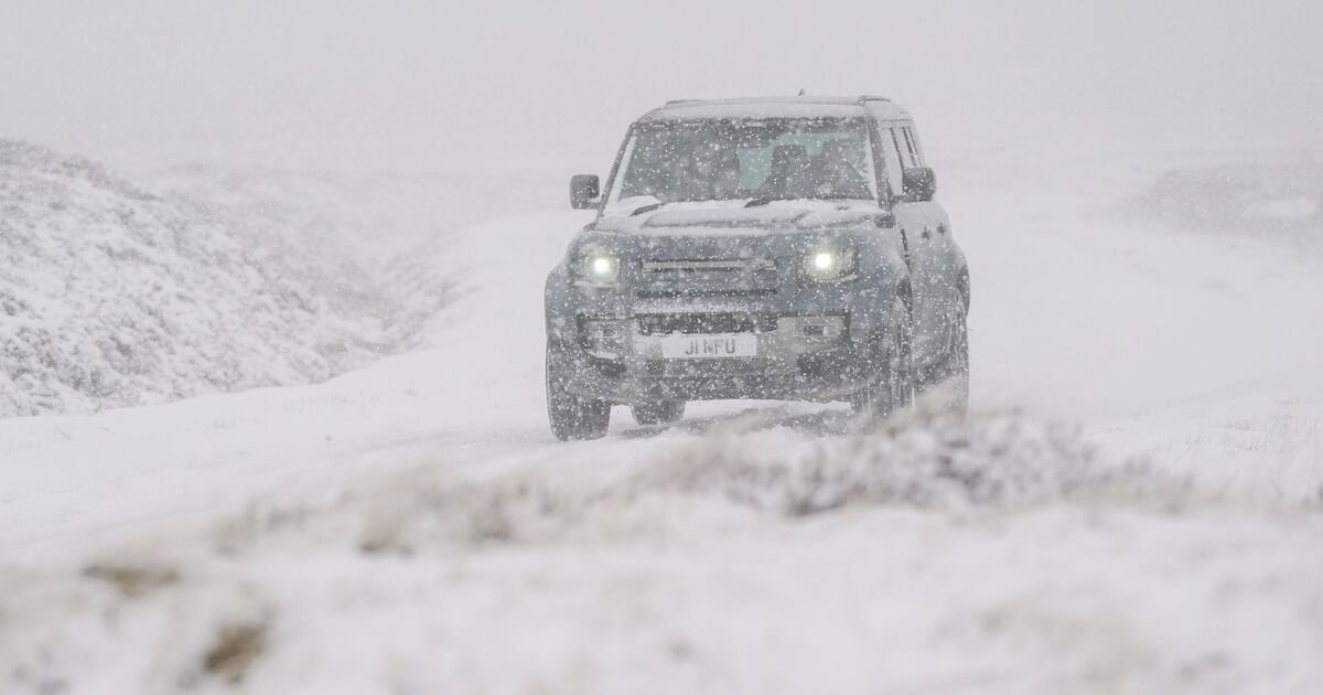 Severe Snowfall Expected in 14 UK Counties as Weather Front Approaches